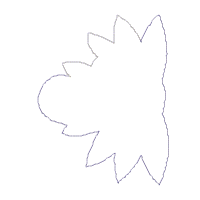 Thanksgiving Fall Wreath Ornament - ITH Project - Machine Embroidery Design