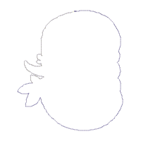 Thanksgiving Fall Wreath Ornament - ITH Project - Machine Embroidery Design