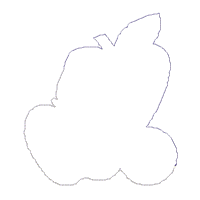 Apples Wreath - ITH Project - Machine Embroidery Design