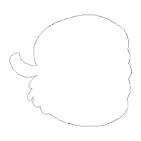 Boo Halloween Ornament - ITH Project - Machine Embroidery Design