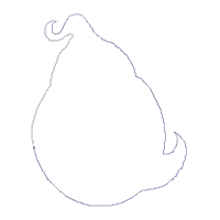 Boo Halloween Ornament - ITH Project - Machine Embroidery Design