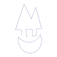 Camping Wreath Door Ornament - ITH Project - Machine Embroidery Design