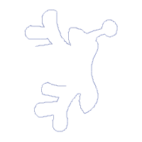 Reindeer Wreath Christmas - ITH Project - Machine Embroidery Design