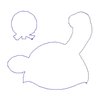 Reindeer Wreath Christmas - ITH Project - Machine Embroidery Design