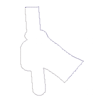 Gingerbread Merry Christmas Ornament - ITH Project - Machine Embroidery Design