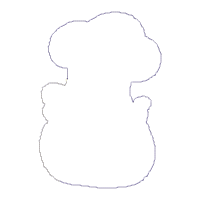 Owl Vase Ornament - ITH Project - Machine Embroidery Design