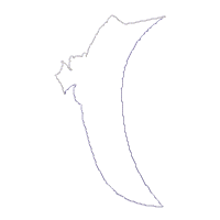 Halloween Pumpkin and Ghost Ornament - ITH Project - Machine Embroidery Design