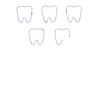 Dental Hygiene Tic Tac Toe Sensory Book - ITH Project - Machine Embroidery Design