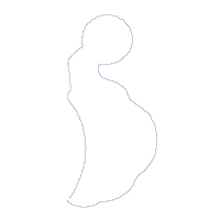 Santa Claus Feliz Navidad Door Ornament - ITH Project - Machine Embroidery Design