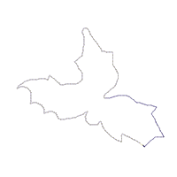 Santa Claus Feliz Navidad Door Ornament - ITH Project - Machine Embroidery Design