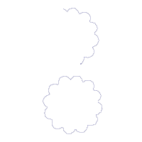 Bunny Wreath With Daisies - ITH Project - Machine Embroidery Design