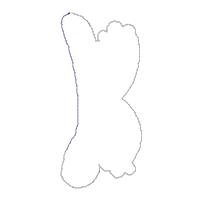 Santa Claus Big Hat Door Ornament - ITH Project - Machine Embroidery Design