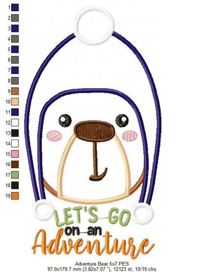 Let's go on an Adventure - Applique