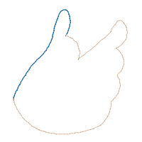 Christmas Angel Vase Ornament - ITH Project - Machine Embroidery Design