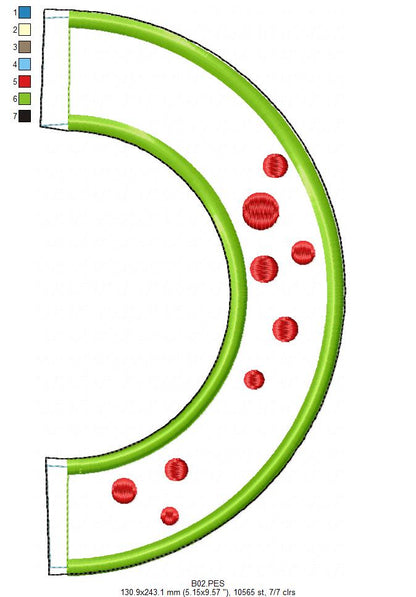 The Grinch Wreath - ITH Project - Machine Embroidery Design