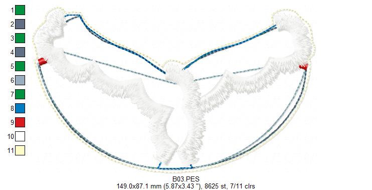 The Grinch Wreath - ITH Project - Machine Embroidery Design