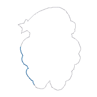 Santa Claus Wreath - ITH Project - Machine Embroidery Design