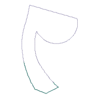 Dinosaur and Moon Ornamen - ITH Project - Machine Embroidery Design