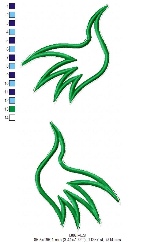 The Grinch Wreath - ITH Project - Machine Embroidery Design