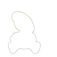 Christmas Teddy Bear Boy Santa - Applique