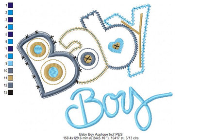 Baby Boy - Applique