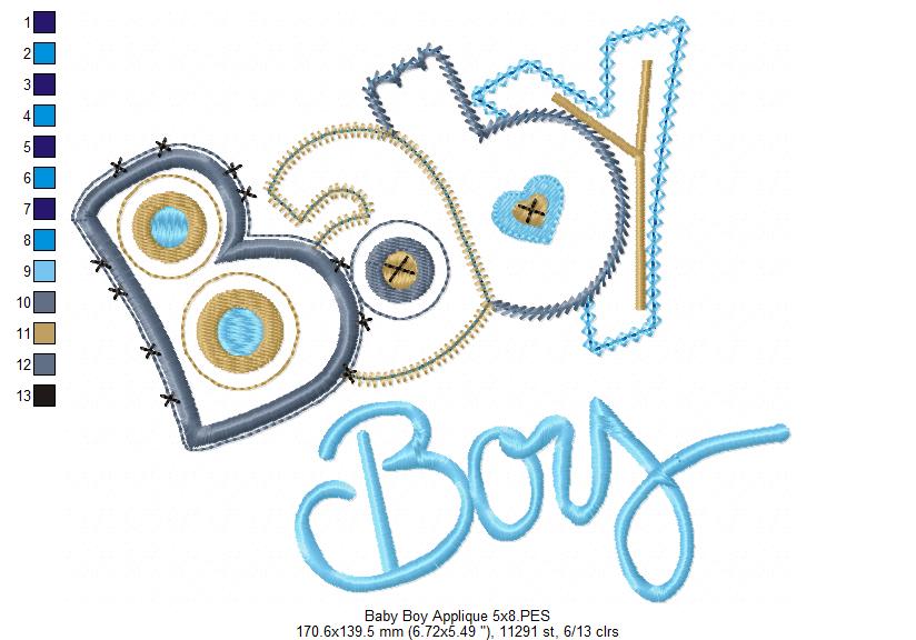Baby Boy - Applique