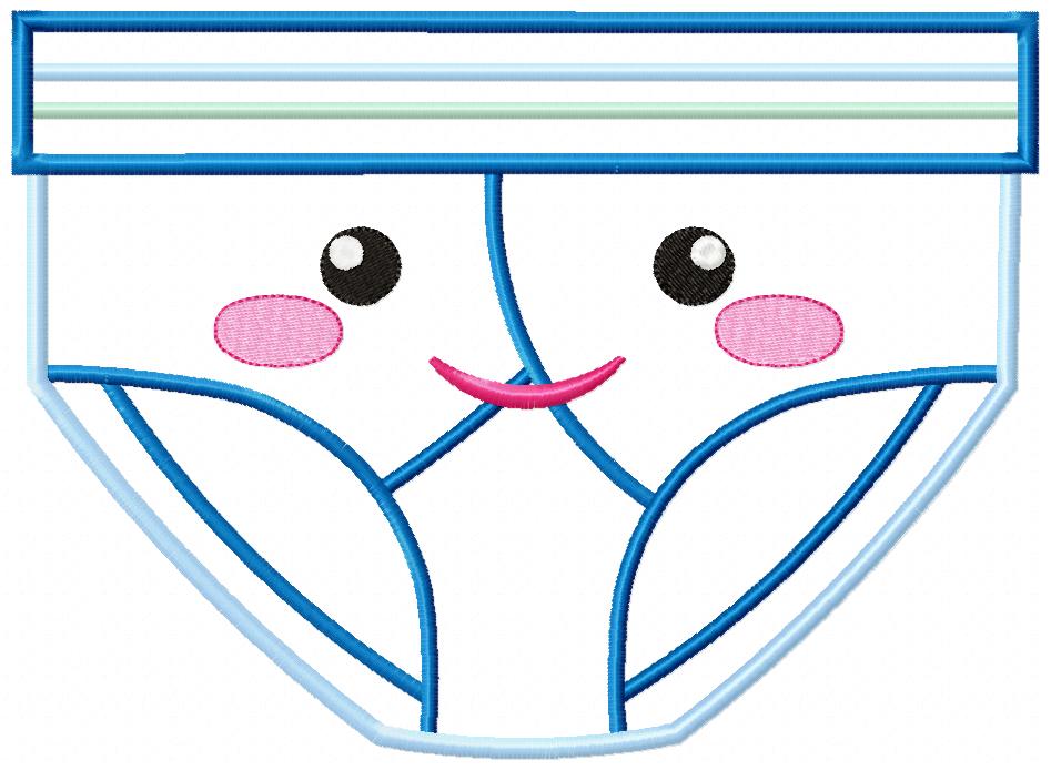 Baby Boy and Girl Underwear - Applique