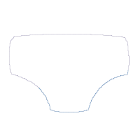 Baby Girl Pantie - Applique