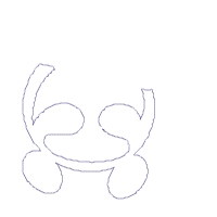 Baby Sloth Santa Boy - Applique