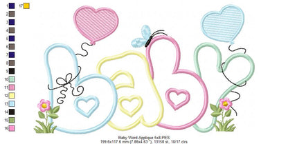 Baby Word - Applique