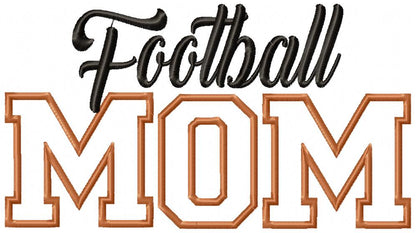 Basic Sports Mom - Set of 6 designs - Applique