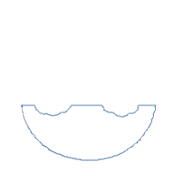 Bear Boy and Watermelon- Applique - Machine Embroidery Design