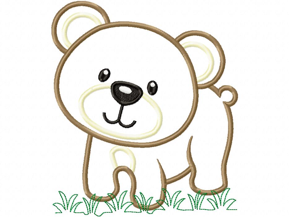 Teddy Bear Boy - Applique