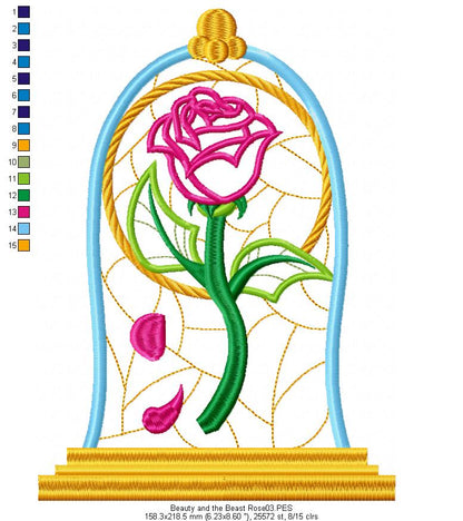 Fairy Tales Princes for Wood Hoop - Set of 7 Designs - 3 Sizes - Machine Embroidery Design