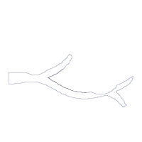 Bird Boy and Girl on a Branch - Applique - Machine Embroidery Design