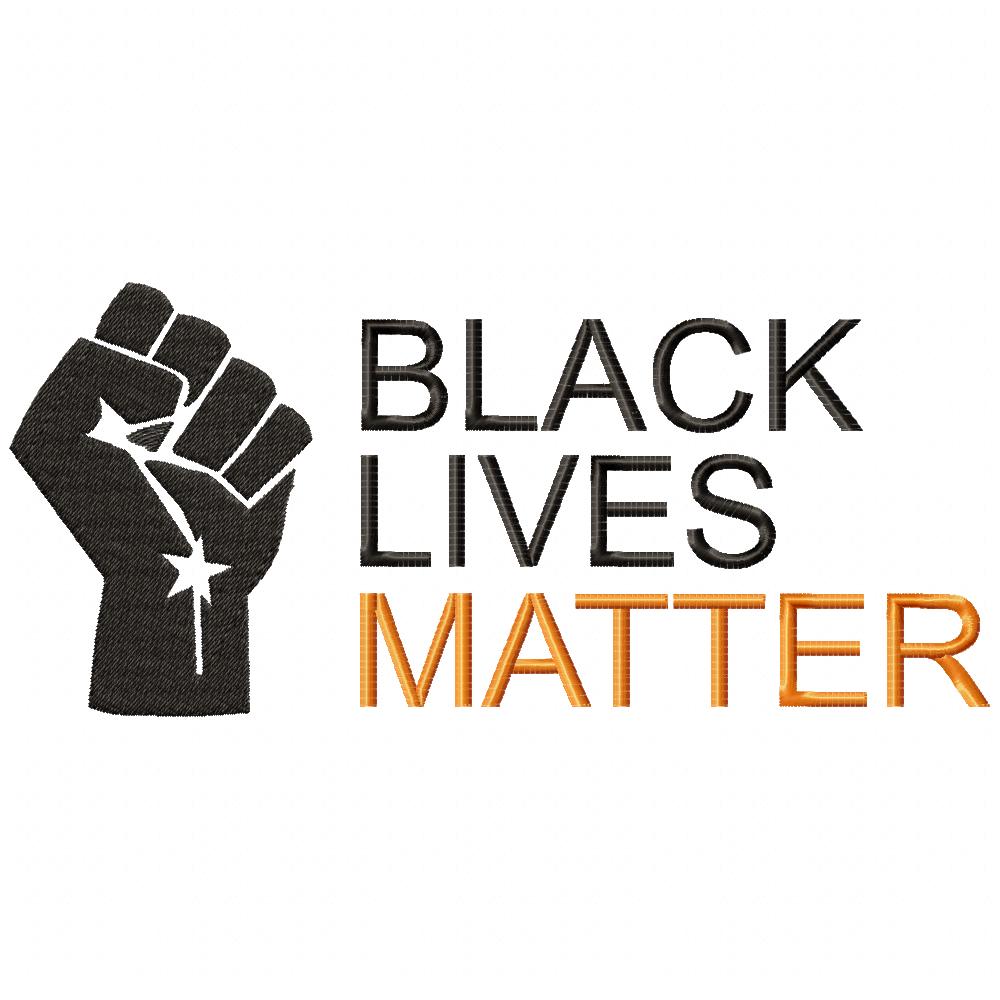 Black Lives Matter - Fill Stitch