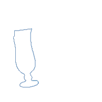 Blue Lagoon Recipe - Applique - Machine Embroidery Design