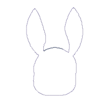 Boho Bunny  - Applique