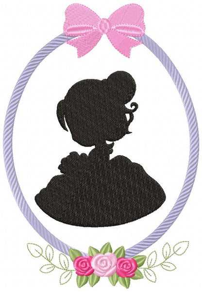 Bride Wedding Frame - Applique