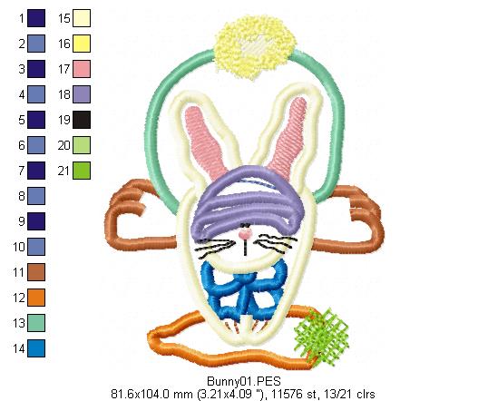 Bunny - Applique
