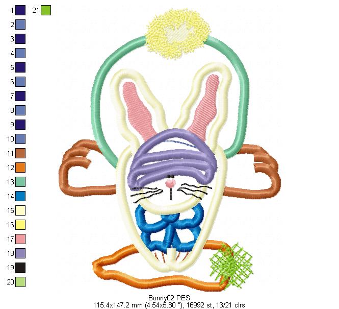 Bunny - Applique