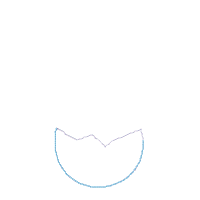 Bunny in the egg  - Applique