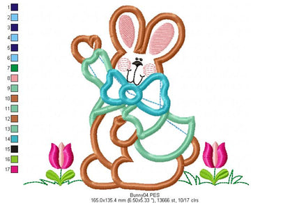 Easter Bunny - Applique