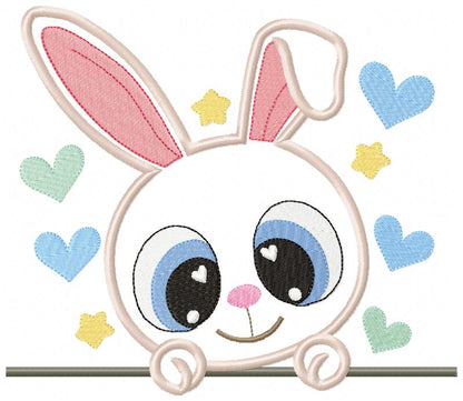 Bunny Boy - Applique Embroidery