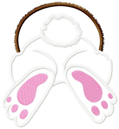 Bunny Butt - Applique Embroidery