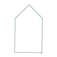 Bunny in the Cup Vase Ornament - ITH Project - Machine Embroidery Design