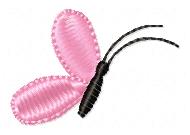 Set of 10 Mini Designs - Fill Stitch - Butterfly, Flower, Arrow, Hearts, Crown, Star and Bow