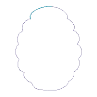 Bee Happy Ornament - ITH Project - Machine Embroidery Design