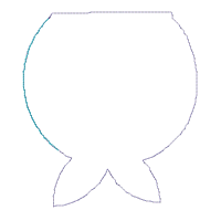 Let's Cook Chef Kitchen Wreath - ITH Project - Machine Embroidery Design