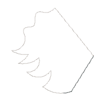 Mermaid Ornament - ITH Project - Machine Embroidery Design